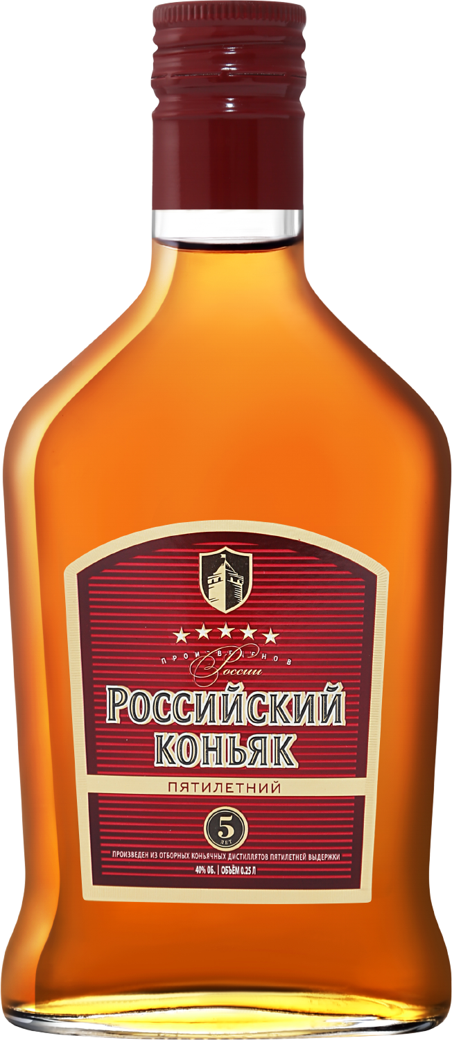 Российский Коньяк 3 Года 0.25 л