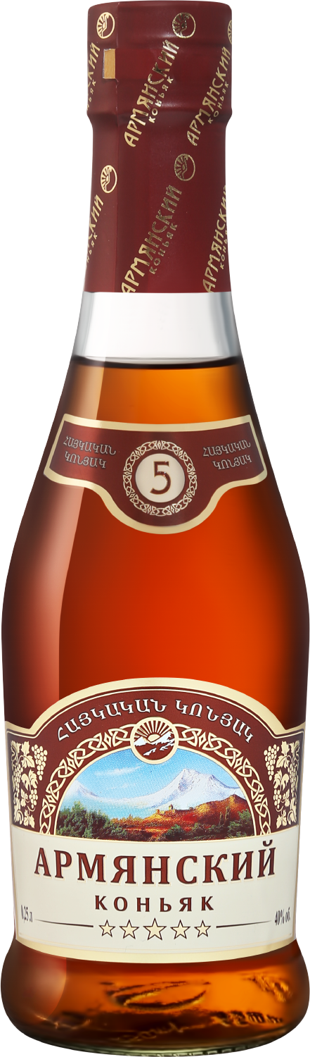 Армянский Коньяк 5 Лет 0.25 л