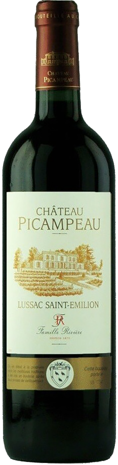 Шато Пикампо Люссак Сент-Эмильон AOC 0.75&nbsp;л