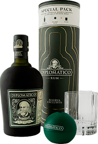 Diplomatico Reserva Exclusiva (in tube with glass and form for ice), 0.75 л в Анапе