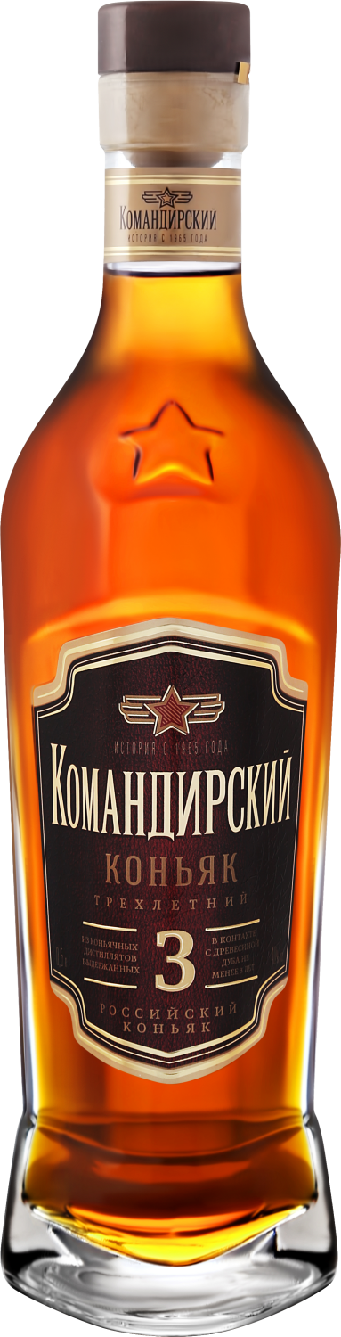 Командирский 3 Года - 0.5 л