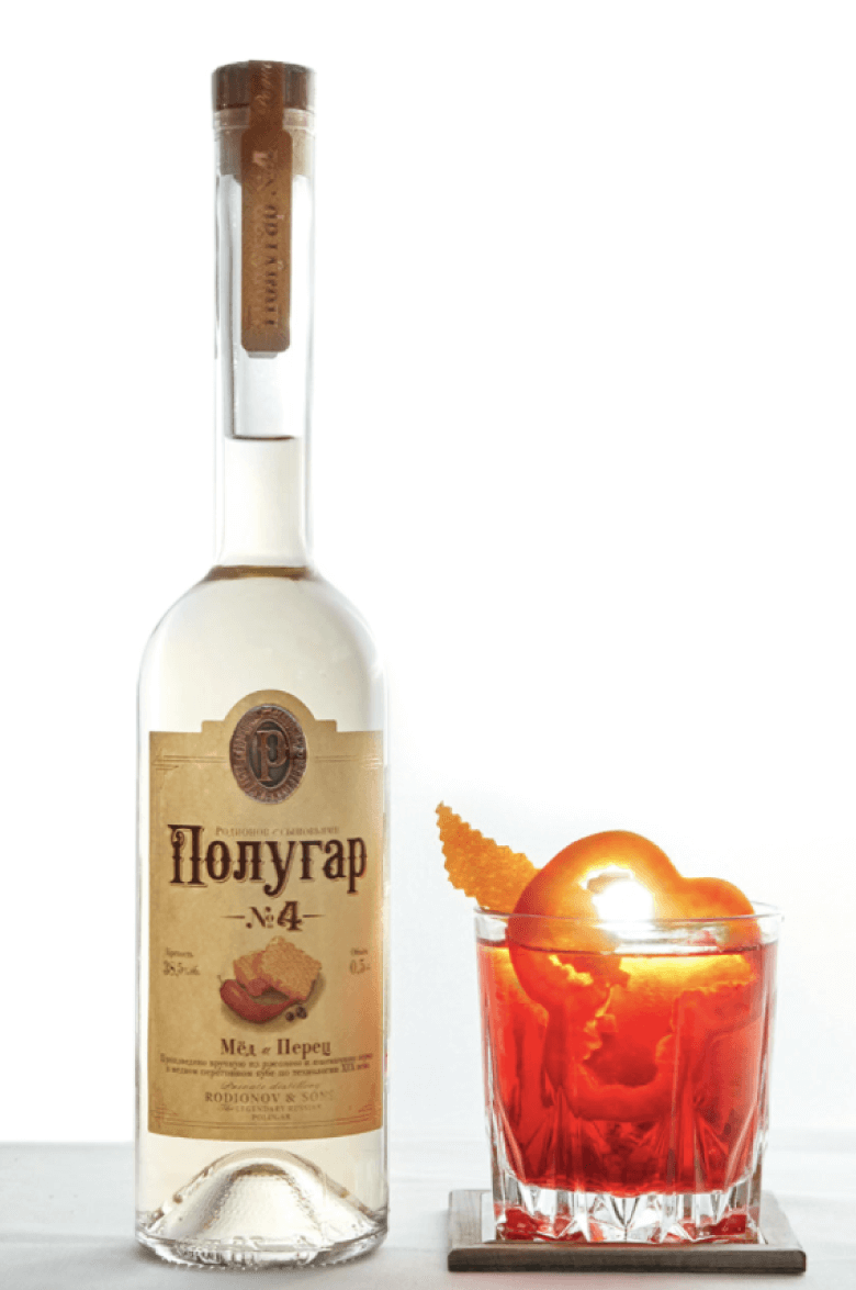 Полугар №4 Мед и Перец 0.5 л