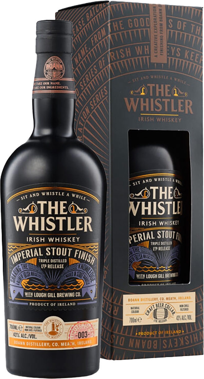Уистлер Империал Стаут Каск Финиш Айриш Виски в подарочной упаковке 0.7 л