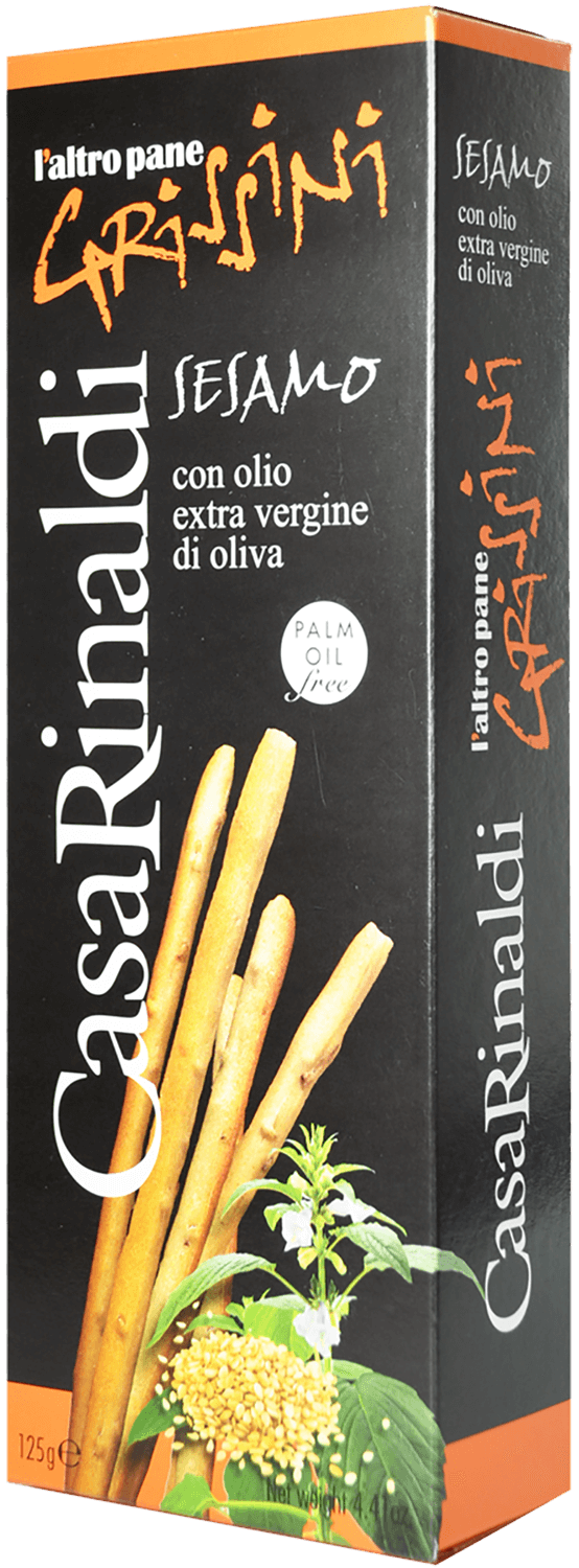 Гриссини Хлебные палочки с кунжутом Каза Ринальди 125г