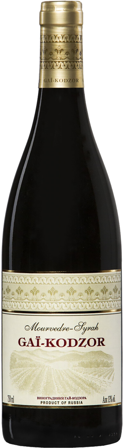 Вино Mourvedre-Syrah de Gai-Kodzor Мурведр-Сира де Гай-Кодзор 0.75 л