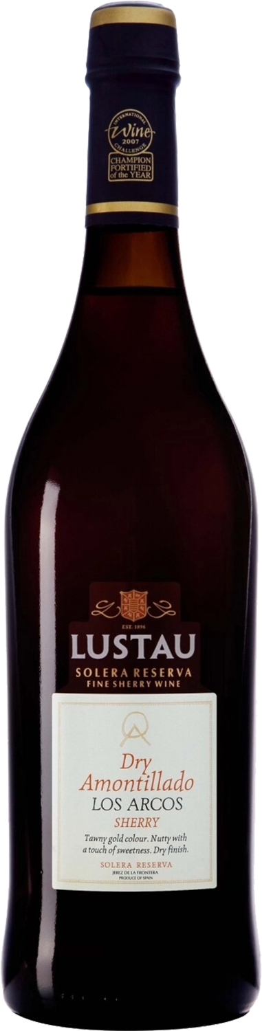 Лос Аркос Драй Амонтильядо Солера Ресерва Херес DO Люстау 0.75 л
