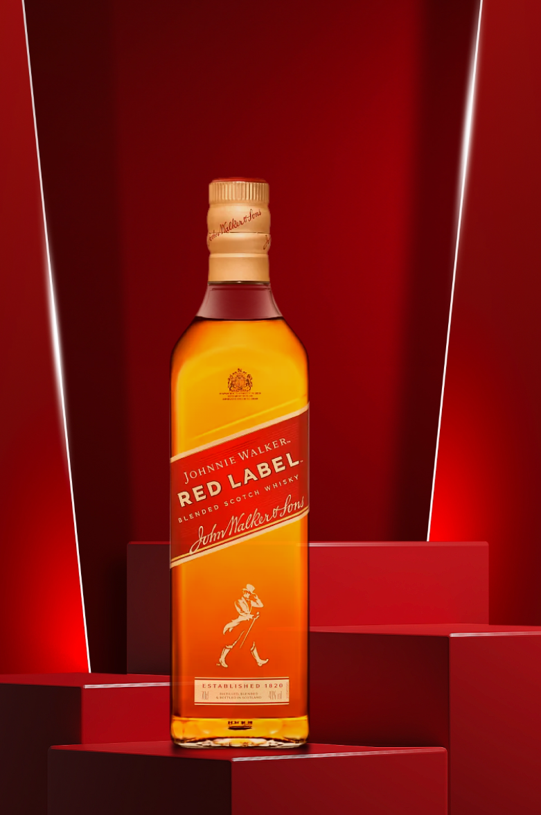 Джонни Уокер Рэд Лэйбл Блендед купажированный виски 0.7 л