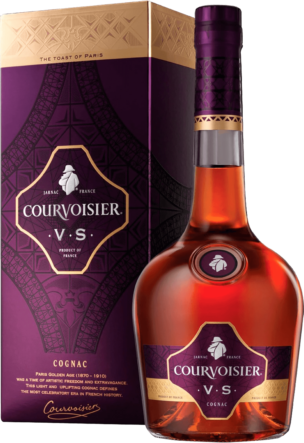 Курвуазье VS в подарочной упаковке - 0.7 л