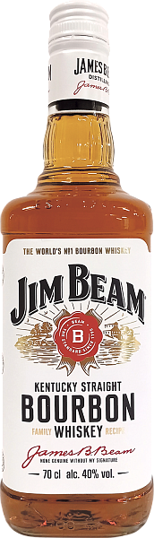 Jim Beam Kentucky Straight Bourbon Whiskey, 0.7 л в Анапе