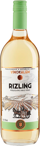 Rizling Poluslatko Vino Kalem, 1 л в Анапе
