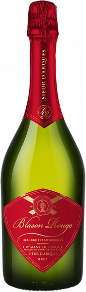 Blason Rouge Brut Cremant de Limoux AOC Sieur d'Arques, 0.75 л в Анапе