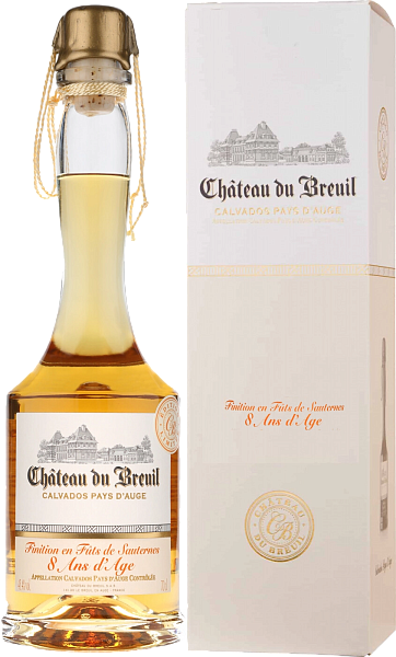 Chateau du Breuil Finition en Futs de Sauternes Pays d'Auge AOC 8 Ans (gift box), 0.7 л в Анапе
