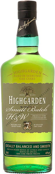 Higarden Small Batch Whisky 7 y.o., 0.5 л в Анапе