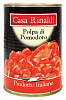 Pieces of peeled tomatoes in tomato juice Casa Rinaldi в Анапе