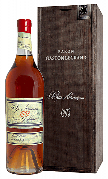 Baron Gaston Legrand 1993 Bas Armagnac (gift box), 0.7 л в Анапе