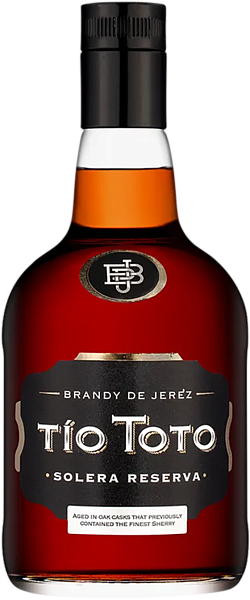 Тio Toto Brandy De Jerez Solera Reserva Jose Estevez, 0.75 л в Анапе