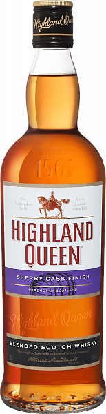 Highland Queen Sherry Cask Finish Blended Scotch Whisky, 0.7 л в Анапе