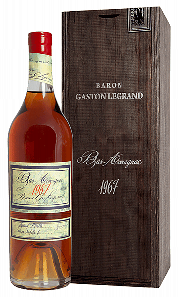 Baron Gaston Legrand 1967 Bas Armagnac (gift box), 0.7 л в Анапе