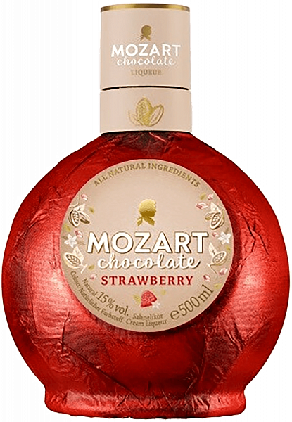 Mozart White Chocolate Cream Strawberry, 0.5 л в Анапе