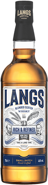 Langs Rich & Refined Blended Scotch Whisky, 0.7 л в Анапе