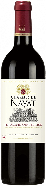 Charmes de Nayat Puisseguin Saint-Emilion AOC, 0.75 л в Анапе