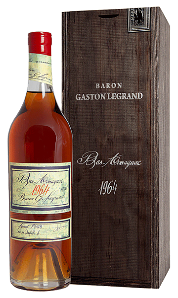Baron Gaston Legrand 1964 Bas Armagnac (gift box), 0.7 л в Анапе
