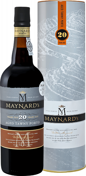 Maynard’s Tawny Porto 20 years old Barão De Vilar – Vinhos (Подарочная упаковка), 0.75 л в Анапе