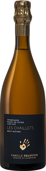Lieu-Dit Les Chaillets Blanc De Noirs Brut Nature Champagne AOC Famille Delouvin, 0.75 л в Анапе