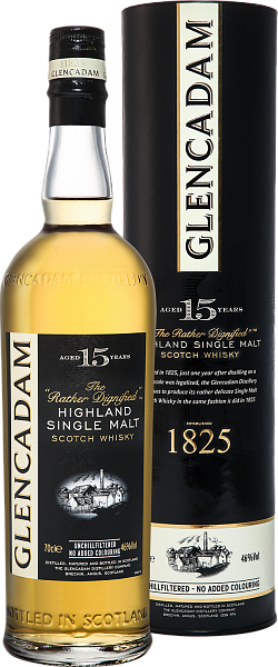 Glencadam Highland Single Malt Scotch Whisky 15 y.o. (gift box), 0.7 л в Анапе
