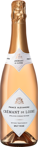 Prince Alexandre Brut Rose Cremant De Loire AOC, 0.75 л в Анапе