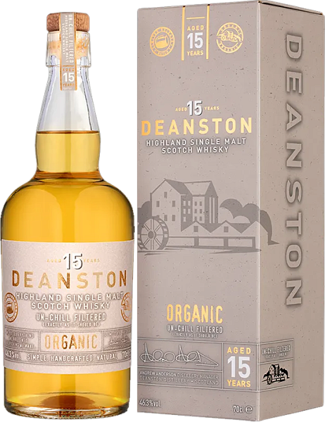 Deanston 15 Years Old Single Malt Scotch Whisky (gift box), 0.7 л в Анапе