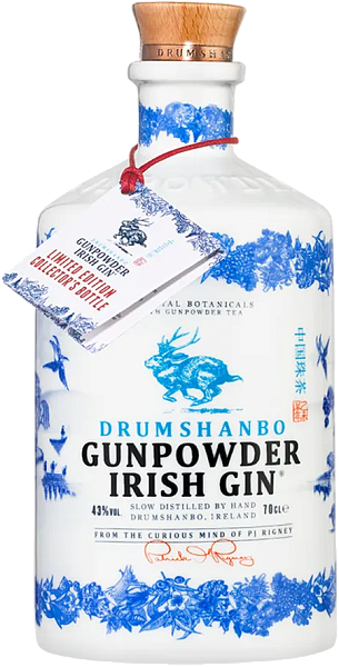 Drumshanbo Gunpowder Irish Gin in a ceramic bottle, 0.7 л в Анапе