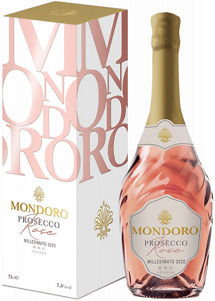 Mondoro Prosecco DOC Rose Campari (gift box), 0.75 л в Анапе