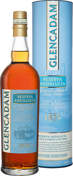 Glencadam Reserva Andalucia Oloroso Sherry Cask Finish Highland Single Malt Scotch Whisky (gift box), 0.7 л в Анапе
