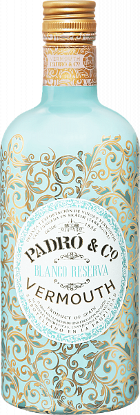 Padró & Co. Blanco Reserva Vermouth, 0.75 л