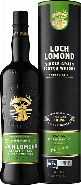 Loch Lomond Single Grain Peated Scotch Whisky (gift box), 0.7 л в Анапе