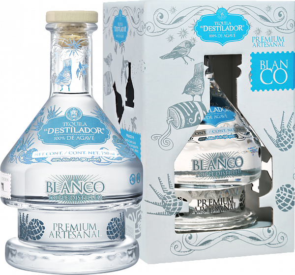 El Destilador Premium Artesanal Blanco Santa Lucia (gift box)