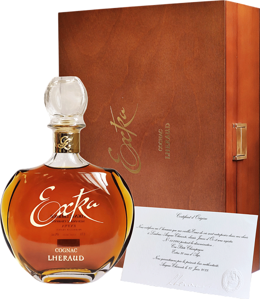 Lheraud Extra Cognac (wooden box), 0.7 л в Анапе