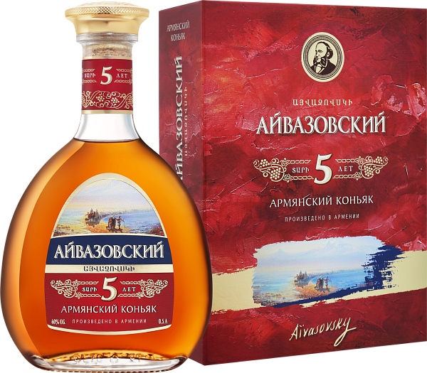 Aivazovsky 5 Y.O. (gift box), 0.5 л в Анапе