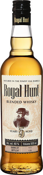 Royal Hunt Blended Whisky 5 y.o., 0.5 л в Анапе